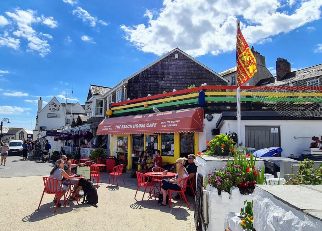 beach house cafe Lyme Regis