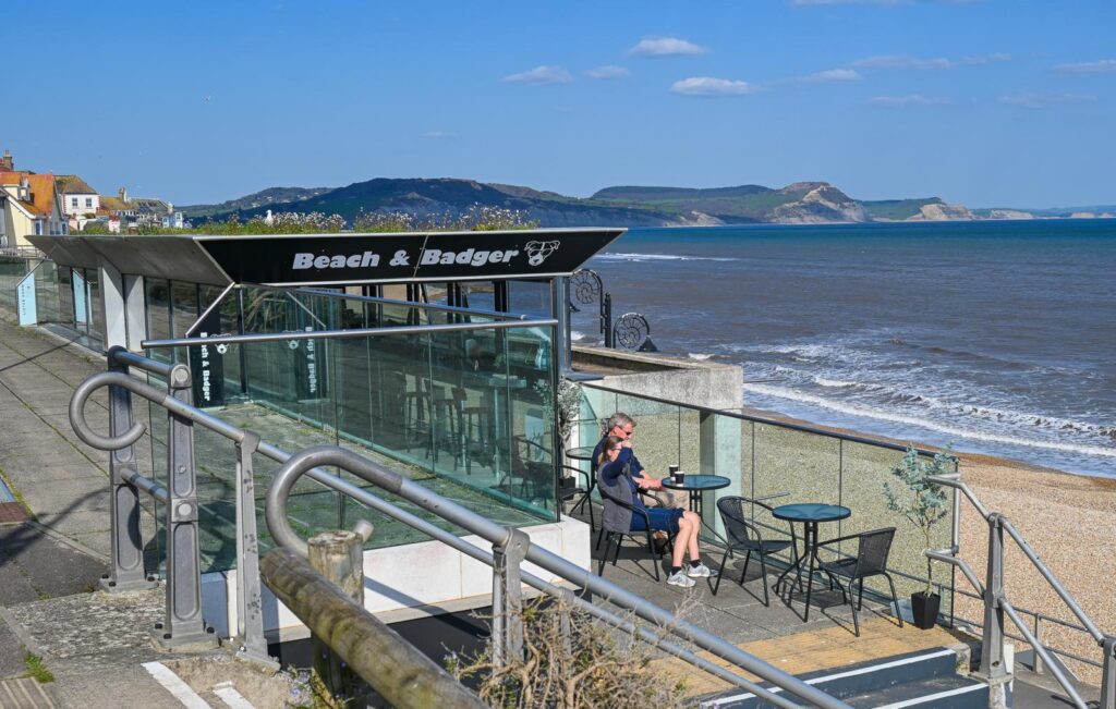 beach & badger Lyme Regis