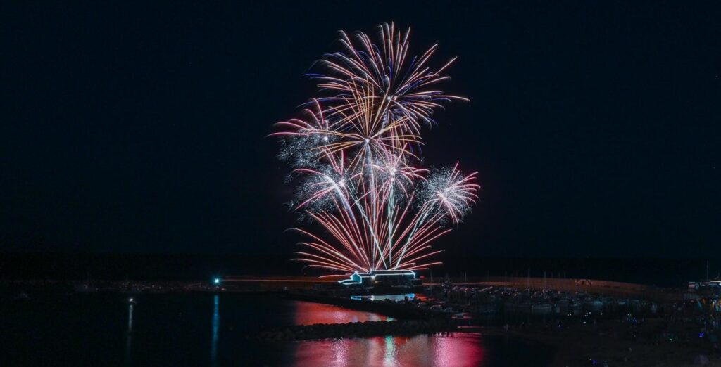 Lyme Regis Summer Fireworks Display 1st November 2025