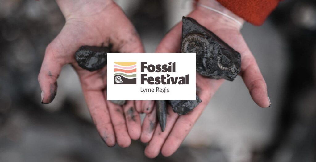 fossil festival Lyme Regis in June 2025