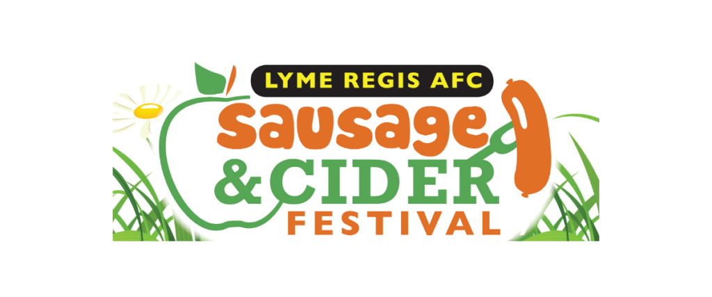 sausage and cider festival Lyme Regis in July 2025